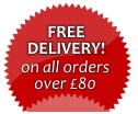 Free Delivery on all orders over £80, from CakeForAllOccasions.com